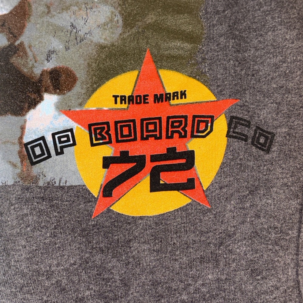 Vintage 80s 1980s Op Ocean Pacific Surfer Sweatshirt International Boarding M - Picture 3 of 9